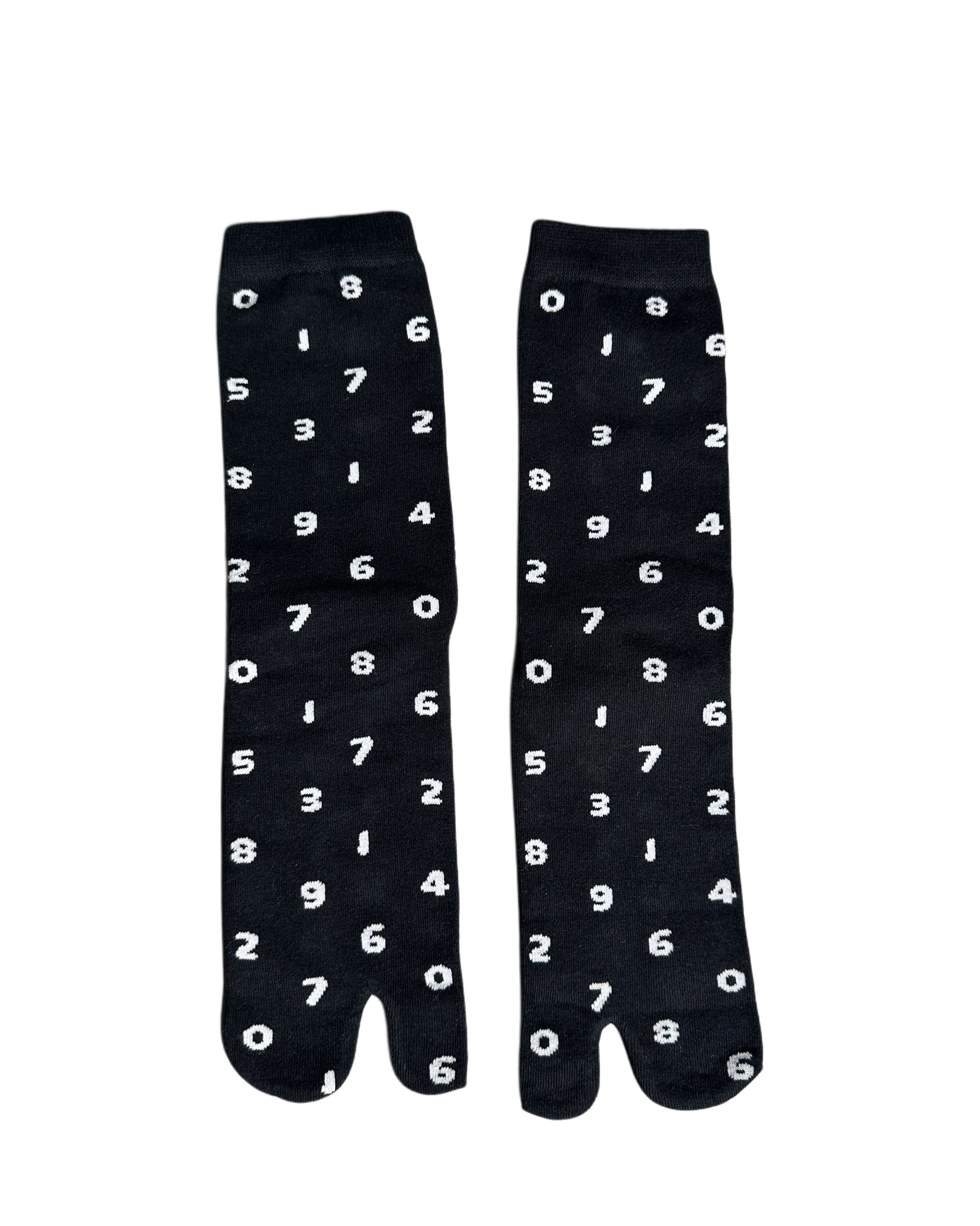 Number Tabi socks