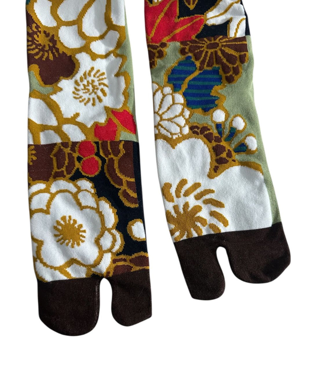 Autumn Flowers Tabi Socks