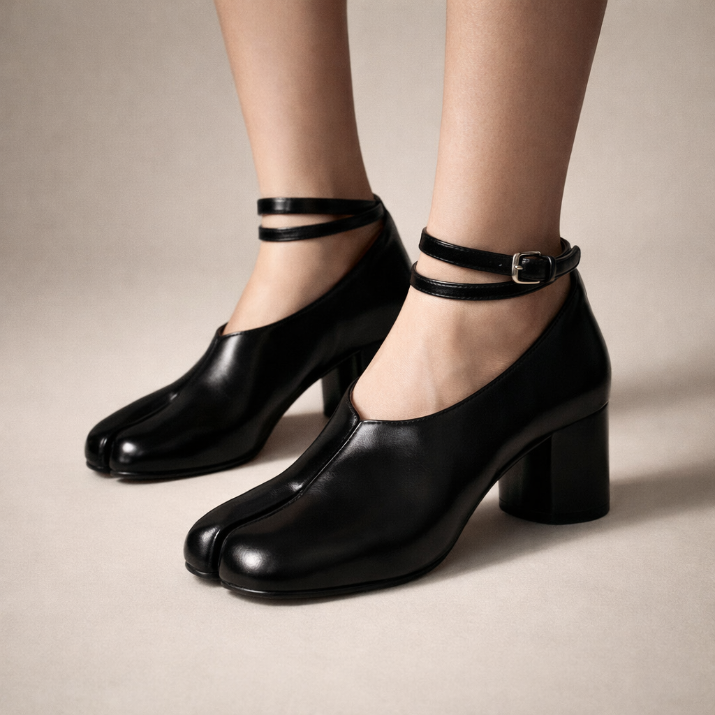 High heels pumps Tabi