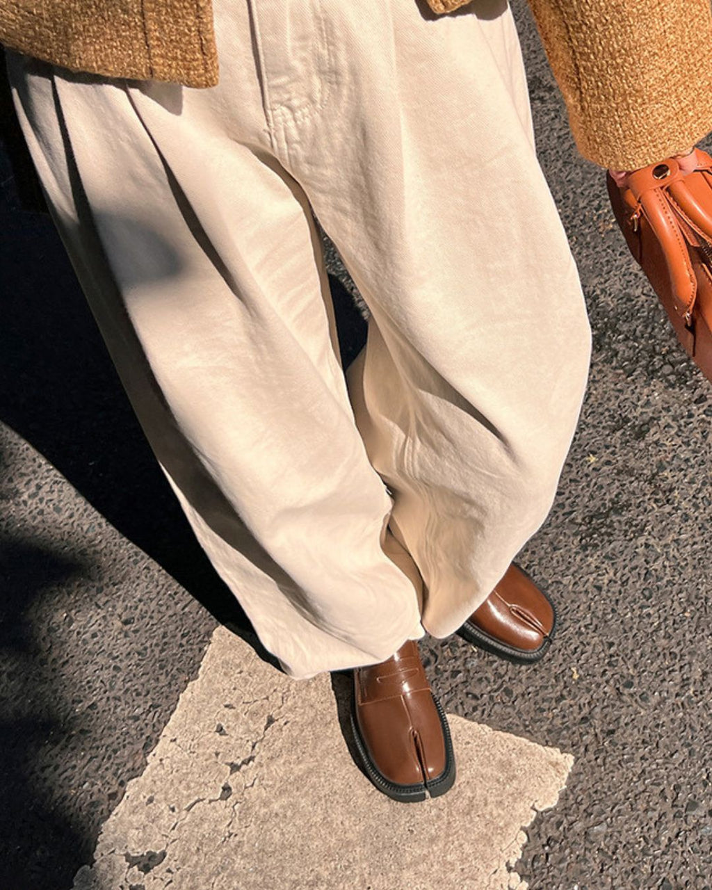 Platform Loafers Tabi